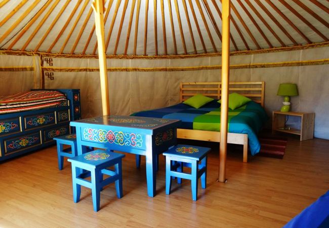 Bungalow in Montalegre - Yurt da Mongólia - Nomad Planet Bungalow in Montalegre - Yurt da Mongólia - Nomad Planet