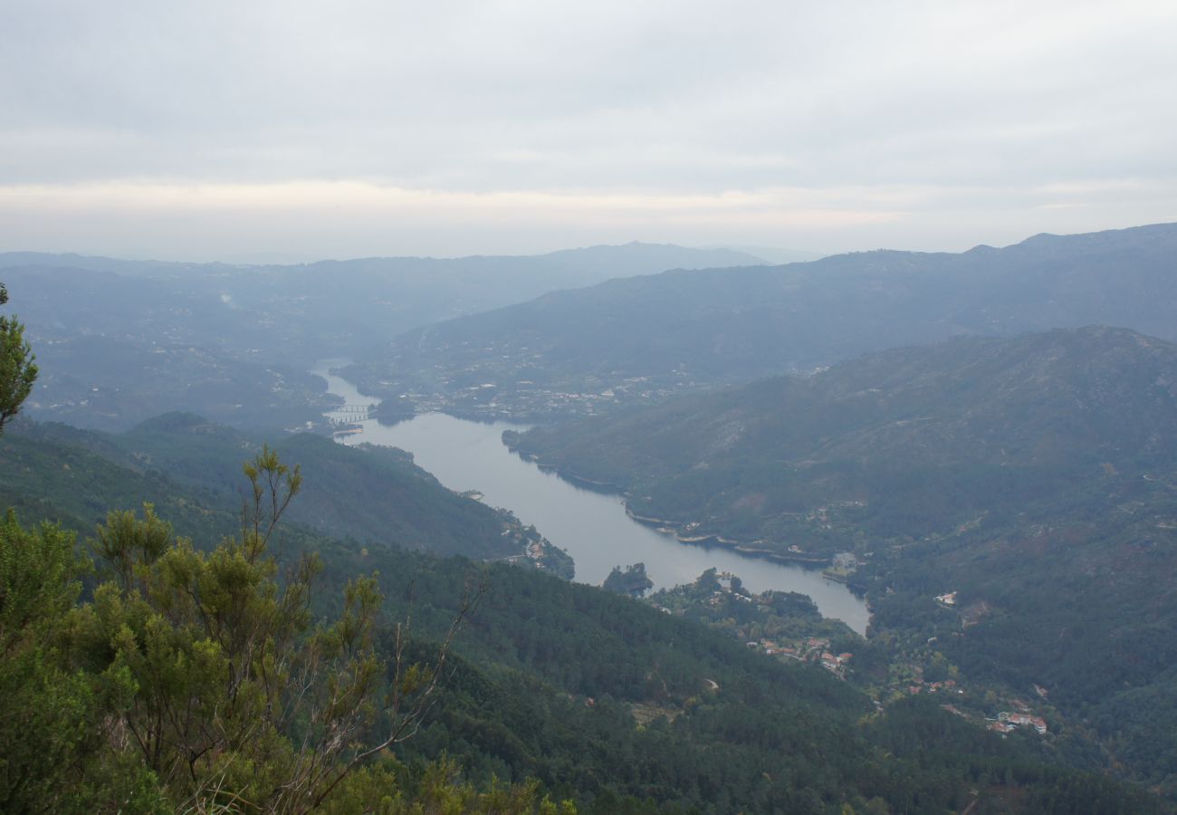 Chambres d'hôtes à Gerês - Quarto Quádruplo - Pôr do Sol