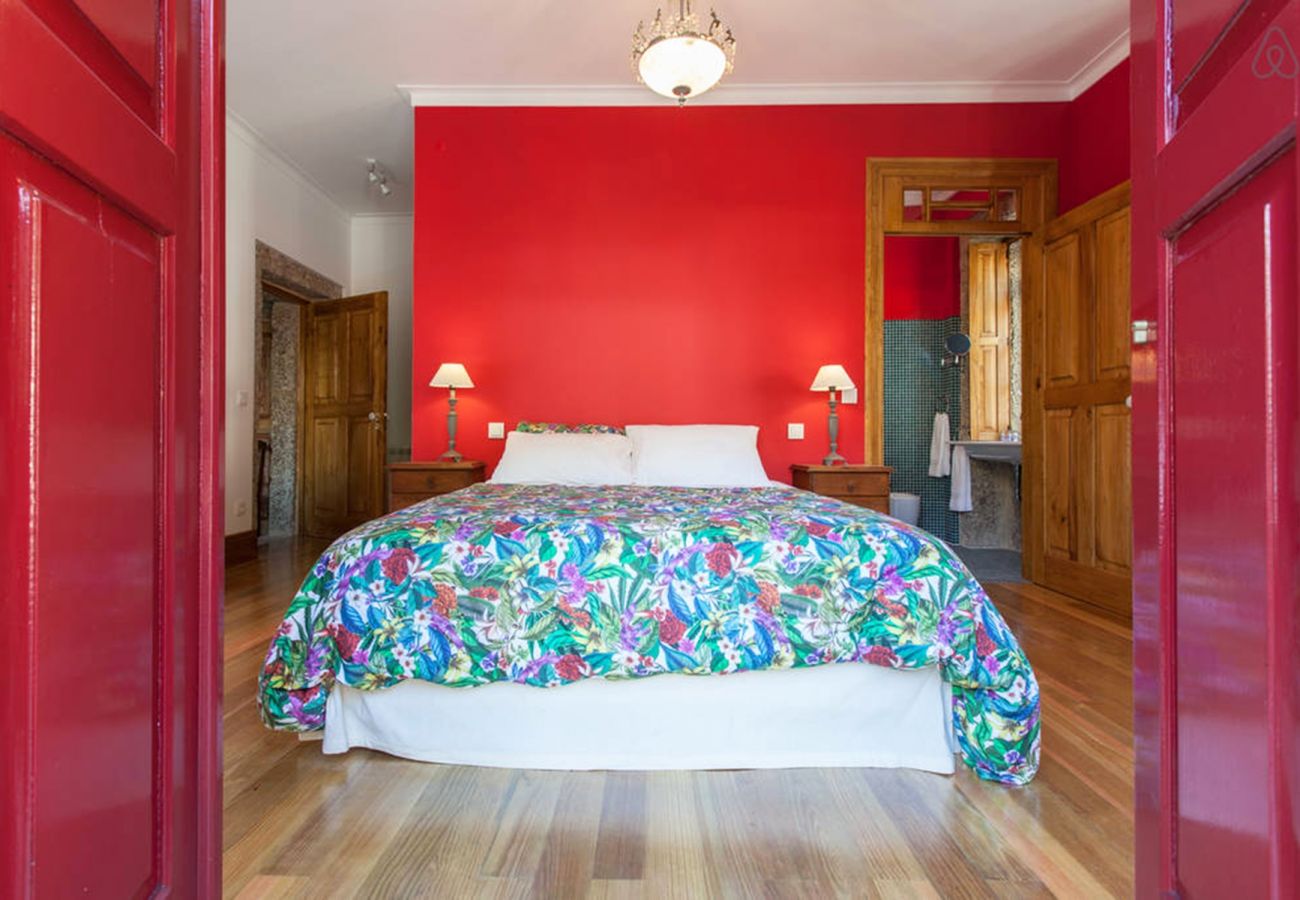 Chambres d'hôtes à Gerês - Quarto Duplo c/ Terraço - Casa do Eido Sustainable