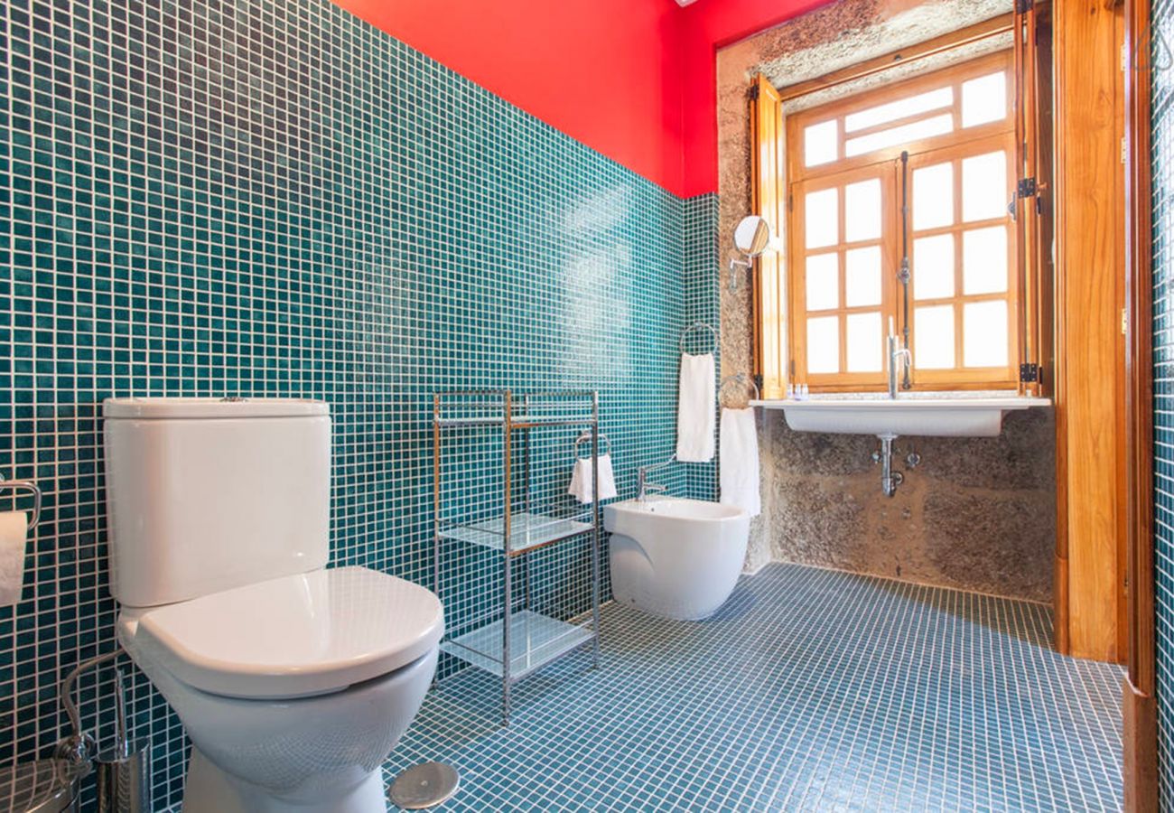Chambres d'hôtes à Gerês - Quarto Duplo c/ Terraço - Casa do Eido Sustainable