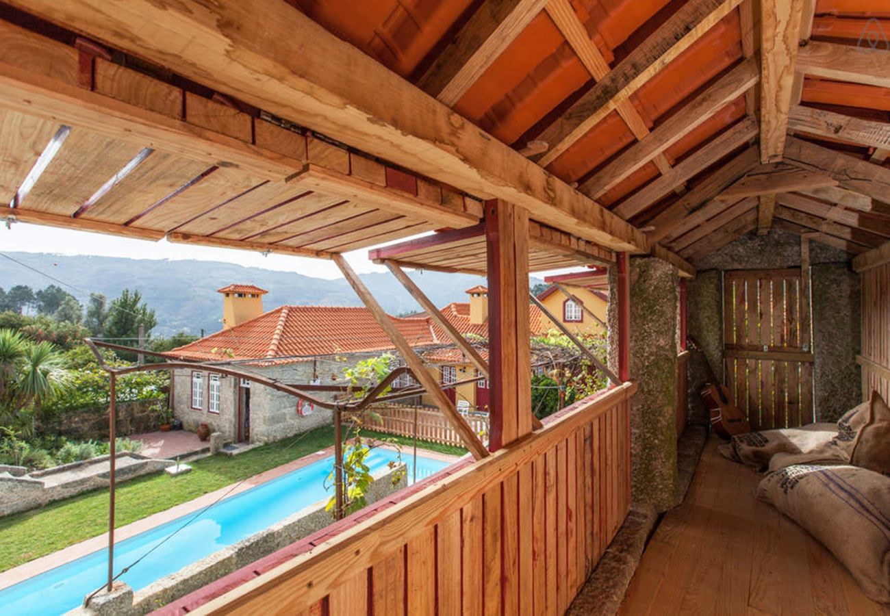 Chambres d'hôtes à Gerês - Quarto Duplo c/ Terraço - Casa do Eido Sustainable